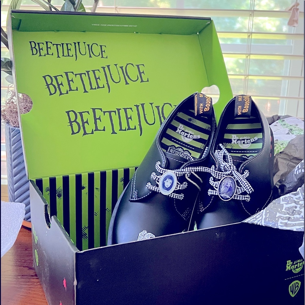 Dr. Martens limited edition Beetlejuice